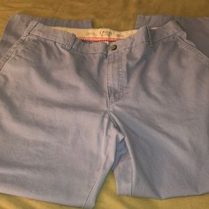 ✨LIKE NEW ✨ Light blue Izod pants.